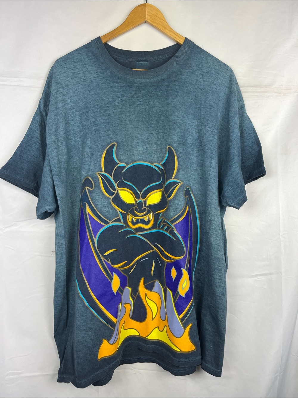 Walt Disney Imagineering Disney Chernabog Gray T-Shirt, Adult XL